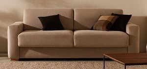 Anley dobbelt sovesofa - Største madras